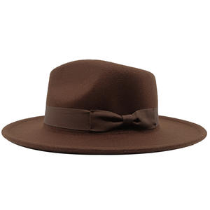 <span class=keywords><strong>Chapeau</strong></span> Fedora unisexe pour hommes et femmes, à large bord, déchirure, haut tombant, <span class=keywords><strong>chapeau</strong></span> <span class=keywords><strong>Borsalino</strong></span> Trilby pour fête, style de caractère - Product Image 6