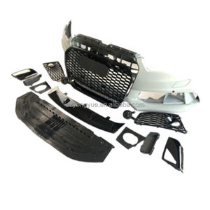RS6 Kit corpo paraurti anteriore <span class=keywords><strong>A6</strong></span> Kit di sostituzione di Upgrade ampia Full Bodykit per <span class=keywords><strong>Audi</strong></span> <span class=keywords><strong>A6</strong></span> C7 2013 <span class=keywords><strong>2014</strong></span> 2015 - Product Image 5