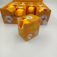 Bestseller transfrontalier : Jouet anti-stress en caoutchouc souple en forme de canard, emballé en boîte, pour les marchés de nuit et les stands de rue