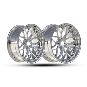 Jantes forgées 5x114.3 26 <span class=keywords><strong>pouces</strong></span> concaves à déport profond, accessoires <span class=keywords><strong>pour</strong></span> pneus, chrome, 3 pièces, jantes de voiture de tourisme à verrouillage de <span class=keywords><strong>jante</strong></span> - Product Image 1