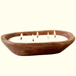 Custom Factory Direct Wooden Candle Stands <b>Decorative</b> Holders for Home <b>Decoration</b> Christmas & Wedding Favors-Handmade Customized - Product Image 4