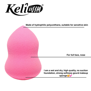 Promocional Hot 2025 Beauty Makeup Blender Best Sell Esponja de maquillaje Fábrica Esponja de microfibra Maquillaje - Product Image 4