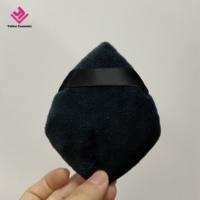 Poudre de velours en forme de diamant, Mini-éponge de maquillage pour le visage, cosmétiques, coton doux