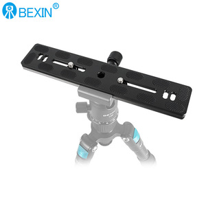 แผ่นยึดกล้องแบบปลดเร็ว Bexin ทำจากอลูมิเนียมอัลลอยด์ พร้อมตัวล็อคแบบพลิก สำหรับขาตั้งกล้องและกล้องดิจิตอล - Product Image 1