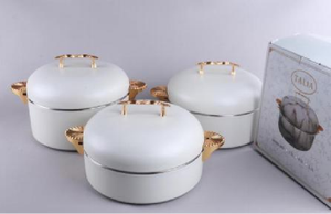 Nouvel arrivage : Ensemble de chauffe-plats de luxe isothermes <span class=keywords><strong>pour</strong></span> casseroles, 3.5L, 4.5L, 5.5L, idéal <span class=keywords><strong>pour</strong></span> la préparation de <span class=keywords><strong>repas</strong></span> et les ensembles de plats chauds - Product Image 4