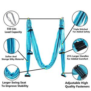 Divtop bay Yoga võng thiết lập antigravity yoga trên không đu với đảo ngược công cụ vật liệu nylon cho phòng thu sử dụng - Product Image 2