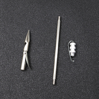 PIAOYU Flotteur de pêche Tri-Prism Knight, haute sensibilité, pour pêche longue distance, accessoire de pêche