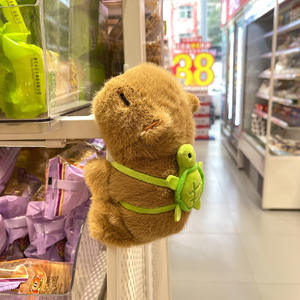 Pulseras de Peluche de Capibara, Juguetes de Peluche de 8 Pulgadas, Peluches para Máquinas de Garra, Muñecos de Peluche Suaves y Lindos, Regalos de Cumpleaños para Niñas - Product Image 1