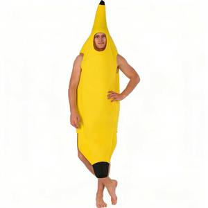Disfraz Divertido de Plátano para Adultos, Disfraz Novedoso para Halloween, Navidad y Fiestas de Carnaval - Product Image 1