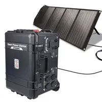 Portable Solar Wind Hybrid Power Generator