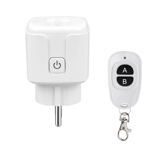 <span class=keywords><strong>Rf</strong></span> 220V 16A Ổ cắm điện <span class=keywords><strong>433</strong></span> Mhz không dây điều khiển từ xa cắm 3000W EU FR tiêu chuẩn nhà thông minh - Product Image 1