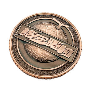 Monedas Conmemorativas Personalizables de Aleación de Zinc 3D, Impresas en Tipografía, Estilo Retro Moderno y Tradicional, Fundidas a Presión - Product Image 5