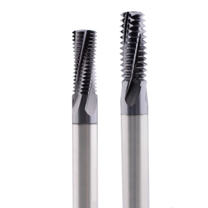 Bibo Full-teeth Thread Milling Cutter Steel M1.2 M1.6 M2 M2.5 M3 M4 M5 M6 Endmill for Steel/aluminum Cutting Full Tooth Spiral - Product Image 5