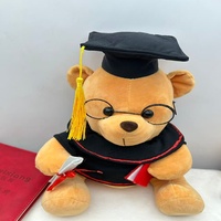 Ours en peluche de graduation de qualité supérieure, cadeau mignon pour garçons, filles et fêtes
