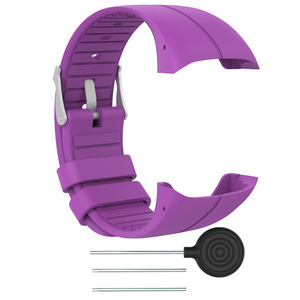 Correa de silicona para <span class=keywords><strong>Polar</strong></span> M400 M430, reloj inteligente resistente al agua, banda suave transpirable de repuesto - Product Image 5