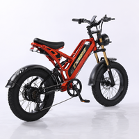 Vélo électrique tout-terrain puissant à gros pneus 20 pouces 4.0, double suspension, batterie lithium 48V 750W - Offre Spéciale