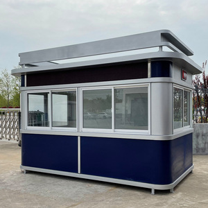 Poste de garde en acier résistant aux intempéries pour système de patrouille extérieur - Product Image 2