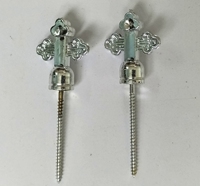 Accesorios Funerarios SCREW 1 #   Accesorios para ataúdes: Tornillo para esquina de ataúd, Asa para ataúd, Placa de identificación, Adorno de fabricación
