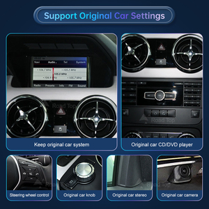 Road Top Linux sans fil Apple CarPlay Android Auto écran d'affichage multimédia pour <span class=keywords><strong>mercedes</strong></span>-benz GLK X204 2013-2015 NTG4.5 LHD - Product Image 5