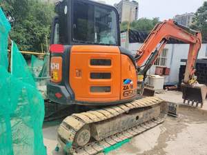 Excavatrice d'origine modèle 2020 Hitachi ZX65 55 Mini-excavatrice hydraulique 6,5t Mini-machine à chenilles importée du Japon - Product Image 2