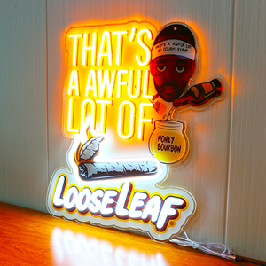 Enseigne lumineuse pour boutique de tabac, lettres lumineuses, publicité, acrylique, feuilles détachées, enseigne au néon LED - Product Image 2