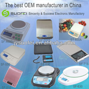 Sf-801 hiển thị kỹ thuật số băng ghế dự bị quy mô thép không gỉ tấm vận chuyển bưu chính quy mô OEM tùy chỉnh - Product Image 6