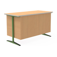 Bureau d'ordinateur en bois durable moderne de haute qualité avec stockage écologique pour l'école dortoir bureau hôtel chambre professeur utilisation