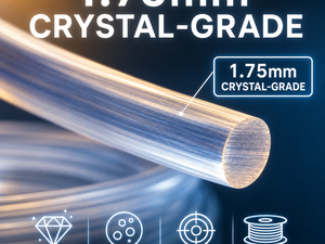 Filamento para Impresora 3D PINRUI Crystal Rainbow PLA 1.75mm 1kg, Colores Degradados Translúcidos para Lámparas y Arte, Bambu Lab Prusa - Product Image 2