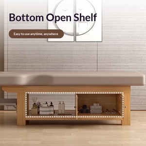 Cama de Masaje y Fisioterapia de Madera Maciza para <span class=keywords><strong>Tui</strong></span> <span class=keywords><strong>Na</strong></span>, Medicina <span class=keywords><strong>China</strong></span> y Ajuste Óseo, con Orificio para el Pecho y Espacio para Usar el Teléfono Móvil - Product Image 4