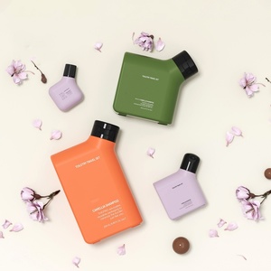 Có thể tái chế độc đáo có thể ép sinh thái màu Lotion chai HDPE mỹ phẩm lọ nhựa mỹ phẩm container hộp lật <span class=keywords><strong>cap</strong></span> - Product Image 5