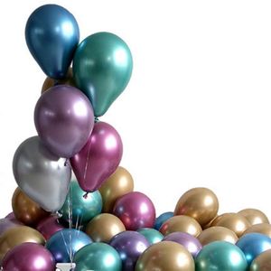 Globos Metálicos de Látex para Fiestas de Cumpleaños de Adultos, Globos de Cromo Gruesos con Perlas Metálicas, Venta al Por Mayor - Product Image 3