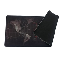 Alfombrilla de ratón con mapa impreso personalizado, alfombrilla de ratón con mapa para juegos