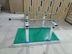 Barras Paralelas para Entrenamiento <span class=keywords><strong>de</strong></span> Equilibrio, Acero, Madera, Cuero, Altura Ajustable, Fisioterapia, Rehabilitación Médica, Caminata, <span class=keywords><strong>Hospital</strong></span> - Product Image 6