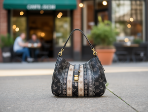 Sangle de sac tissée avec boucle dorée métallique pour sacs MIT20302 - Product Image 2