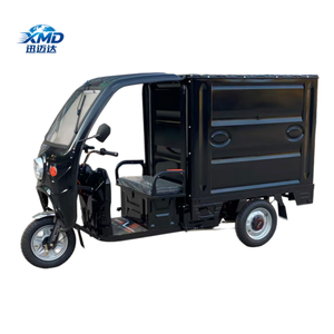 Tricycle électrique cargo à carrosserie ouverte 501800W 48V, moteur sans balais, batterie au plomb-acide, capacité <span class=keywords><strong>de</strong></span> charge 300-400 <span class=keywords><strong>kg</strong></span>, vitesse 70 km/h, autonomie 90 km, 4 roues - Product Image 5