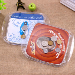 Vente en gros Échantillon gratuit Plateau en plastique PS pour billets et pièces en euros Plateau pour assiettes d'entreposage et d'approvisionnement de supermarchés - Product Image 3