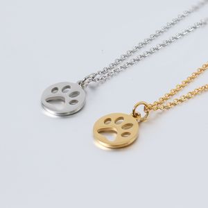 ג 'ינגקסיאנג אירופאית ואמריקה חוצה גבולות אופנה פשוט כלב נירוסטה כלב כלב <span class=keywords><strong>paw</strong></span>-אאוט - Product Image 1