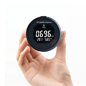 Không khí cầm tay kiểm tra chất lượng Temp ẩm không khí chất lượng màn hình đo lường thông minh chất lượng không khí Analyzer CO2 Máy dò - Product Image 2