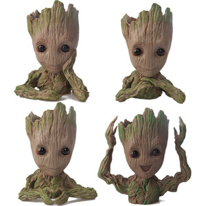 Người Bảo Vệ Của Galaxy Flowerpot Treeman Bé Groot Trồng Cây Mọng Nước Dễ Thương Cây Hoa Chậu Giáng Sinh Quà Tặng Trái Tim Bút Chủ - Product Image 2