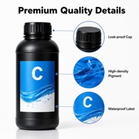 Tinta UV LED untuk Printer Digital Tinta Pengerasan UV Kecepatan Tinggi