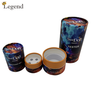 Cao cấp tùy chỉnh in các tông xi lanh hộp giấy ống cho nước hoa ô liu tinh dầu chai rượu vang bao bì hộp tròn - Product Image 2