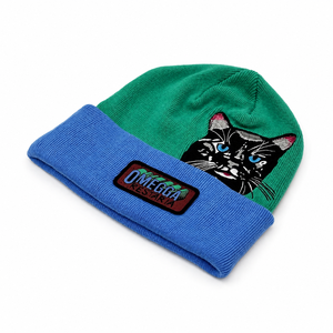 <span class=keywords><strong>Highfly</strong></span> Bestickte Gewebte Patch-Strickmütze mit Geripptem Saum Winter Ski Snowboard Outdoor OEM Individuelles Logo Großhandel Cartoon - Product Image 1