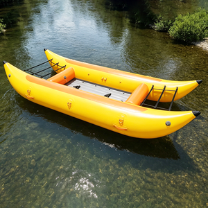 Bateau de rafting gonflable pliable en PVC 1,2 mm pour 8 personnes, certifié CE, de haute qualité, durable et stable, avec garantie d'un an - Product Image 6