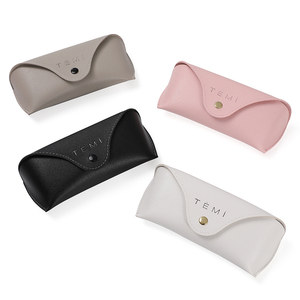 Custom Handmade Protectable <strong>Hard</strong> <strong>Glasses</strong> <strong>Cases</strong> PU Leather Material Package Sunglasses Packaging <strong>Set</strong> for Men Women - Product Image 4