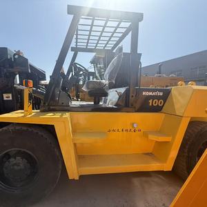 Carrello Elevatore Usato <span class=keywords><strong>Komatsu</strong></span> 10 Tonnellate FD100 Modello 2012 Altezza di Sollevamento 4,5m 6 Mesi di Garanzia Sistema Idraulico Diesel Certificato Prodotto in Giappone - Product Image 1