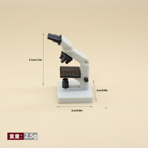 Microscopio Binocular <span class=keywords><strong>de</strong></span> Simulación para <span class=keywords><strong>Casa</strong></span> <span class=keywords><strong>de</strong></span> <span class=keywords><strong>Muñecas</strong></span> Ob11, Accesorio <span class=keywords><strong>de</strong></span> Escena <span class=keywords><strong>de</strong></span> Laboratorio Científico, Modelo en Miniatura - Product Image 5