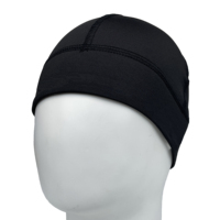 Bonnet personnalisé à imprimé tête de mort - Sport, course à pied, cyclisme, hiver, extérieur, respirant, pliable, toutes saisons, extensible, élastique