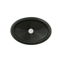Pilote de haut-parleur de subwoofer en aluminium de 6.5 pouces avec accessoire de type passif surround en caoutchouc pour voitures
