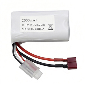 Batterie RC 11.1V 2000mAh LiPo pour bateau télécommandé, moteur sans balais, jouets fabriqués en Chine - Product Image 5