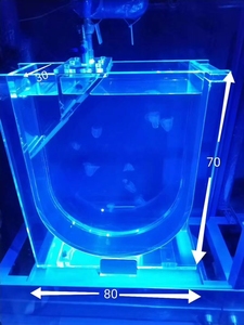Custom Factory Design 3mm Thick CNC Machined 5-Axis High-Accuracy Transparent <b>Colored</b> Acrylic Parts for Corner Shelves Garment - Product Image 2